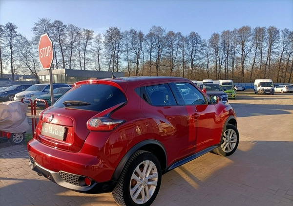 Nissan Juke cena 57900 przebieg: 119400, rok produkcji 2018 z Kwidzyn małe 379